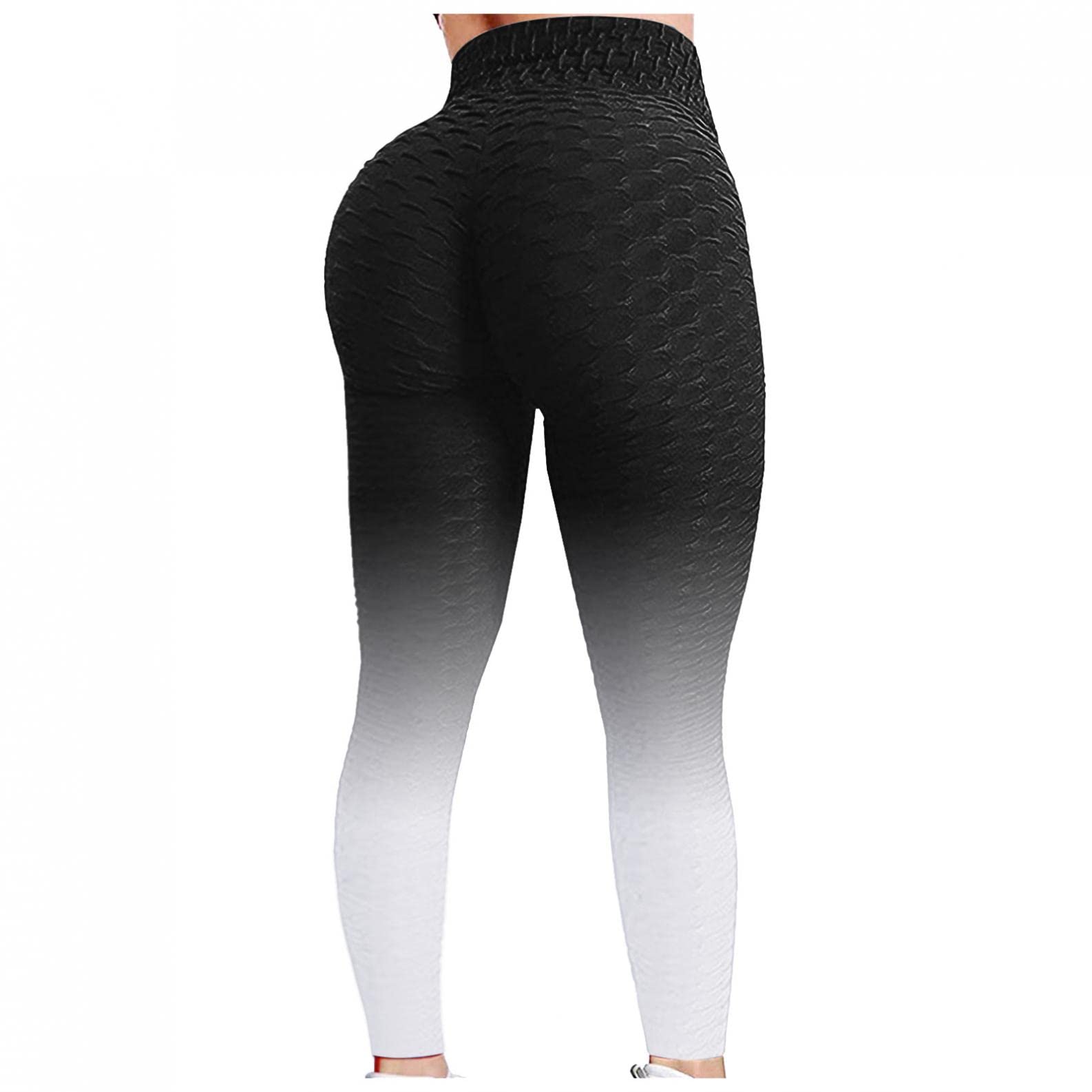 FABIURT High Waisted Yoga Pants for Women - Seamless Workout Leggings with Tummy Control - Perfect for Gym, Running & Everyday Wear