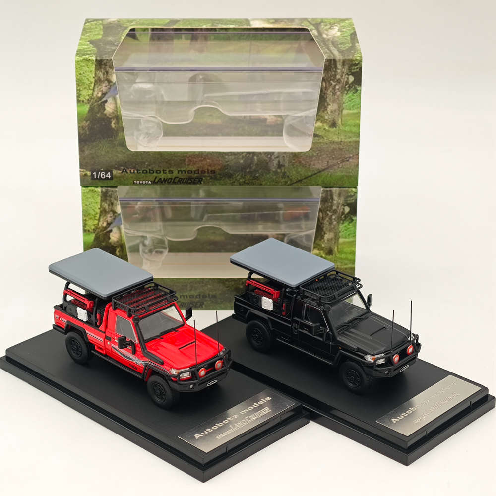 1/64 Toyota Land Cruiser LC79 Australian Style Modified Diecast Model Car - Collectible Miniature Toy for Hobbyists & Gifts (Perfect for Display, Car Enthusiasts Collections & Birthday Presents)