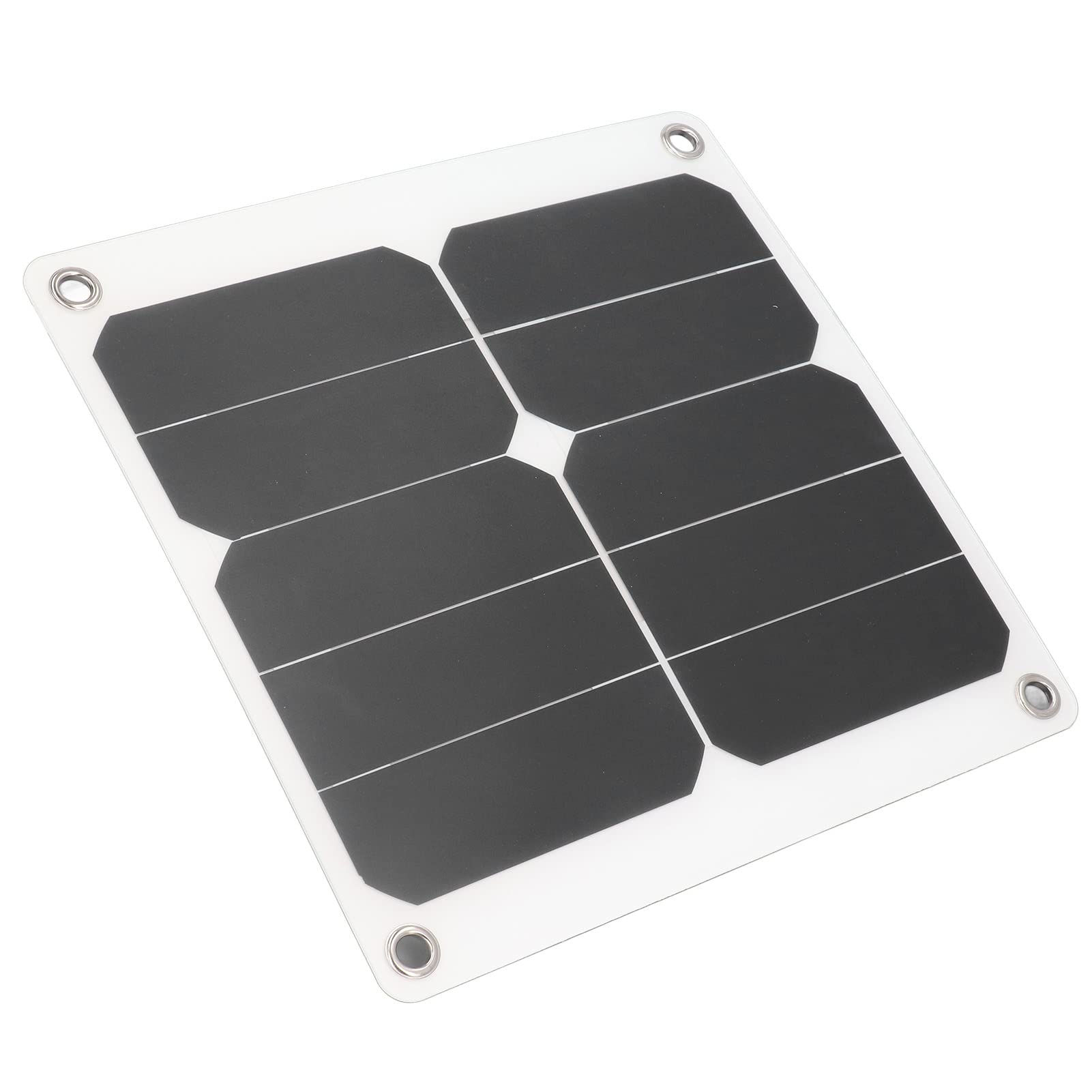 EXCLUZO Solar Charger Power Bank - Lightweight & High-Efficiency Portable Charger for Phones, Cameras, MP3 Players - Perfect for Camping, Hiking & Emergency Power Outages