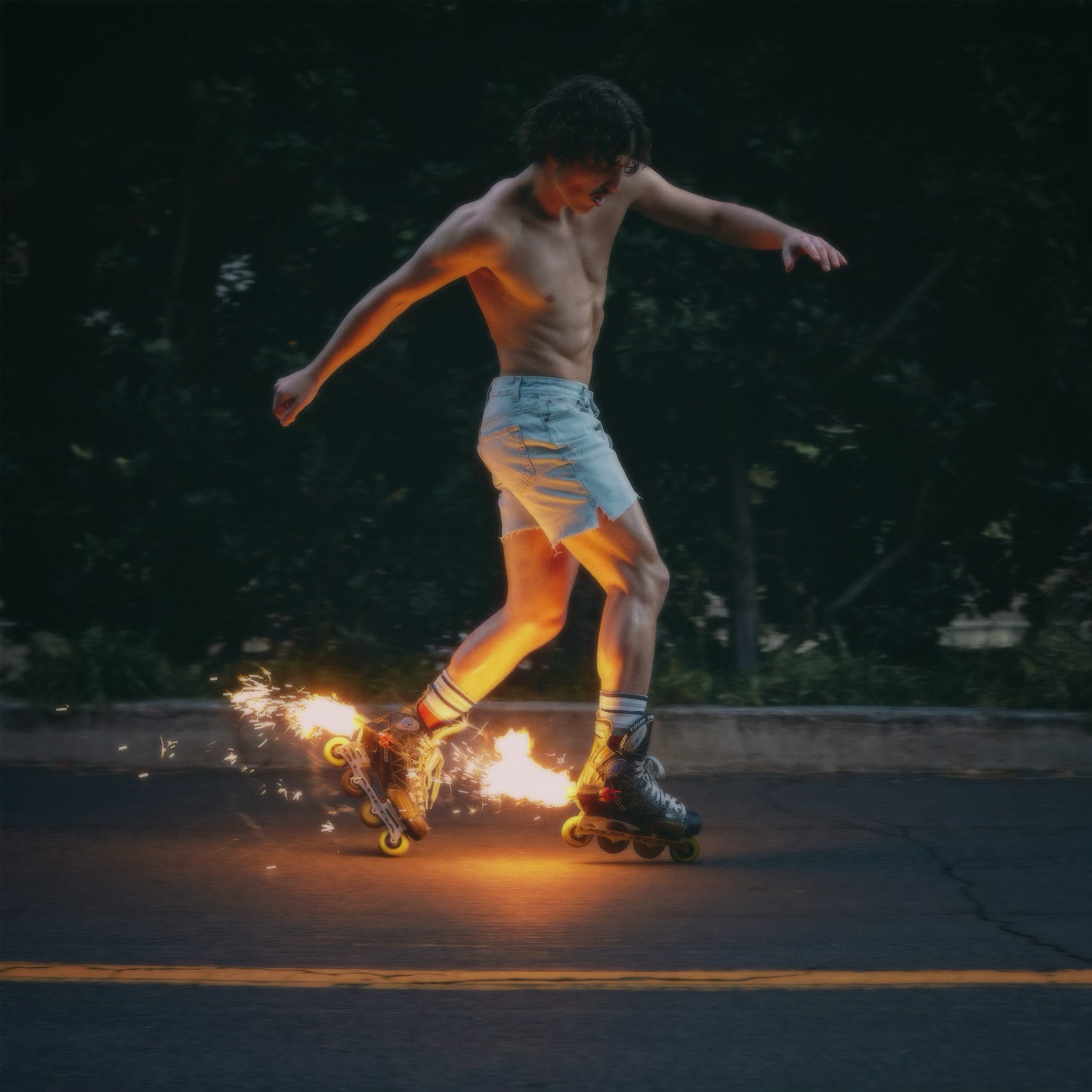 Benson Boone Fireworks & Rollerblades Clear Vinyl Record - Limited Edition Collectible LP for Music Lovers & Vinyl Enthusiasts - Perfect for Home Listening, Gifts & Music Collections