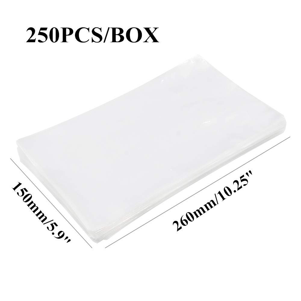 Disposable Tattoo Wash Bottle Bags - 250pcs Clear Squeeze Cover Sleeves for Tattoo Artists | Hygienic Tattoo Equipment Protection for Ink Bottles & Tools