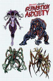 Absolute Carnage Separation Anxiety #1 Level Design Variant - Marvel Comics Collectible for Superhero Fans - Perfect for Display, Gifts, and Comic Book Collections