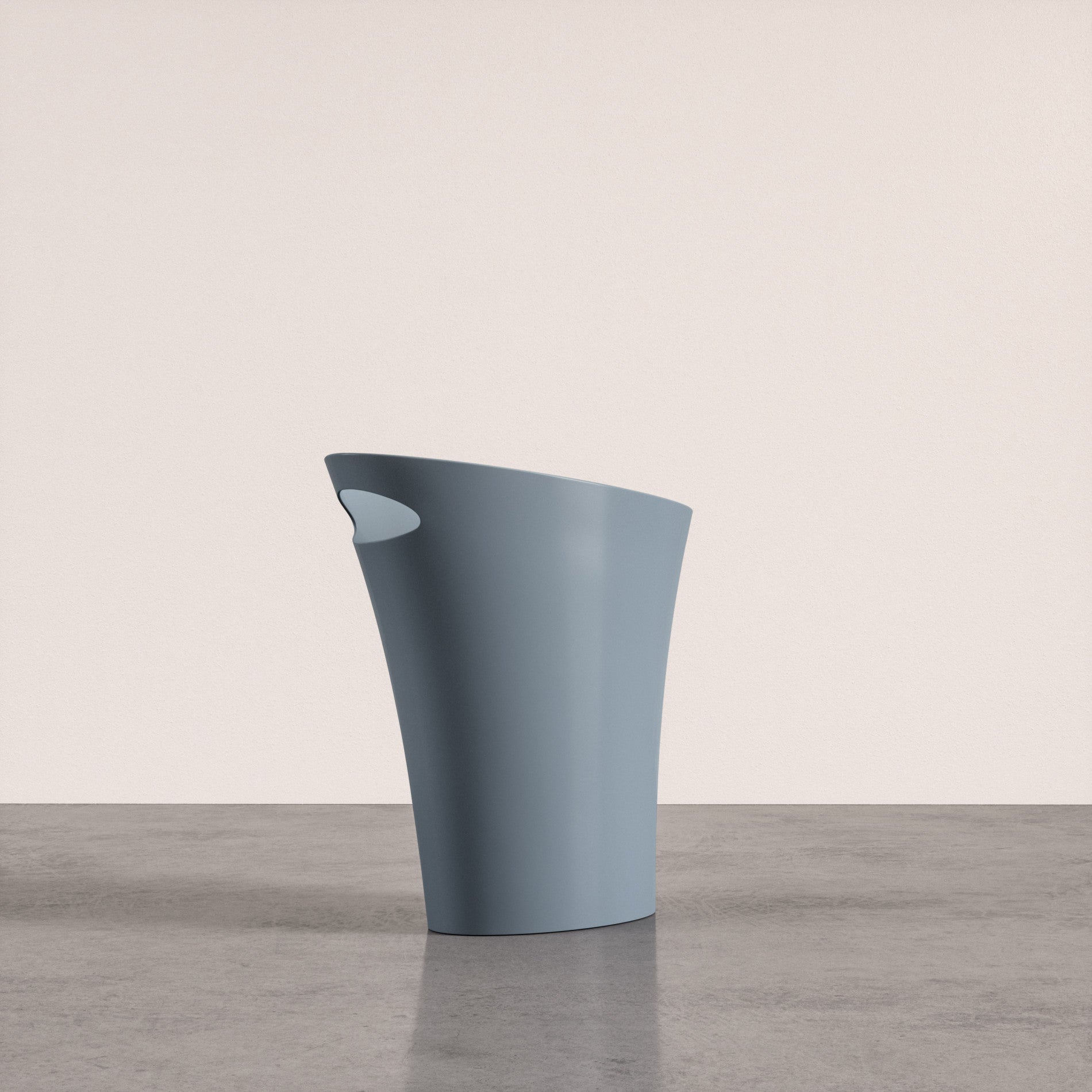 Slim Trash Can - Small Space Garbage Bin for Bathroom, Kitchen, Office & Dorm - Odor Control & Space Saving Waste Basket
