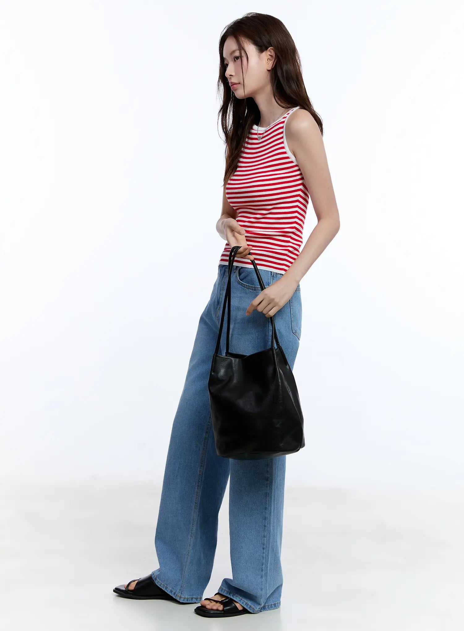 Genuine Faux Leather Classic Shoulder Bag for Women - Stylish Handbag CU513 - Perfect for Work, Travel & Everyday Use
