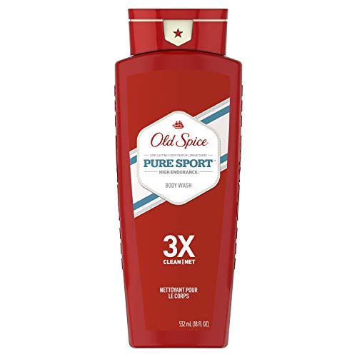 Old Spice Pure Sport Body Wash for Men - 18 Ounce (6 Pack) | Refreshing & Energizing Shower Gel for Gym, Workout & Active Lifestyle
