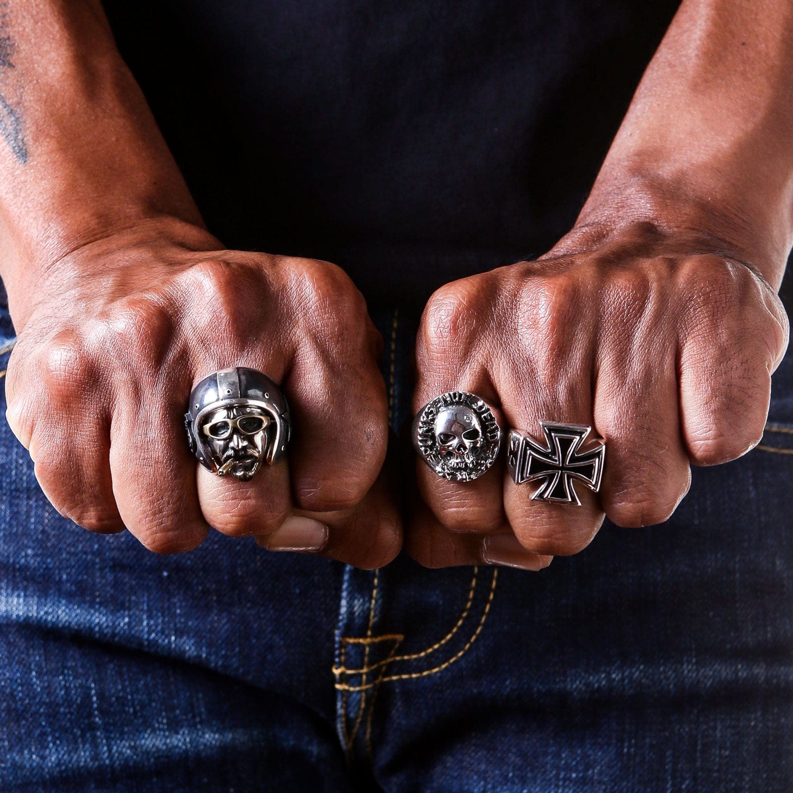 Vintage Route 66 Sterling Silver Motorcycle Biker Ring - Perfect for Riders, Biker Gifts & Harley Davidson Enthusiasts - Great for Motorcycle Rallies, Biker Weddings & Everyday Wear