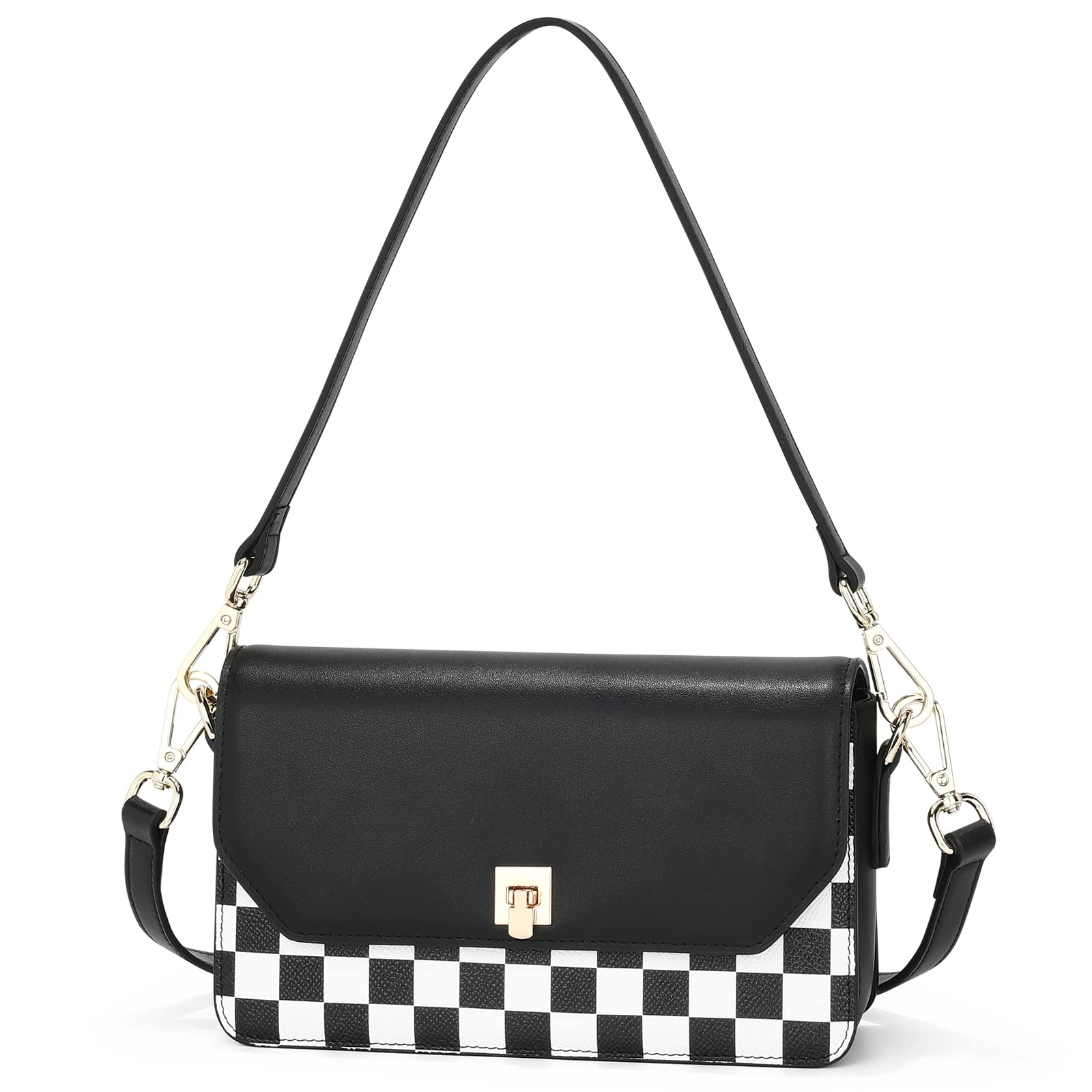 Genuine Leather Crossbody Shoulder Bag for Women - Small Purse, Classic Tote & Designer Clutch with Zipper Closure - Perfect for Work, Travel & Everyday Use