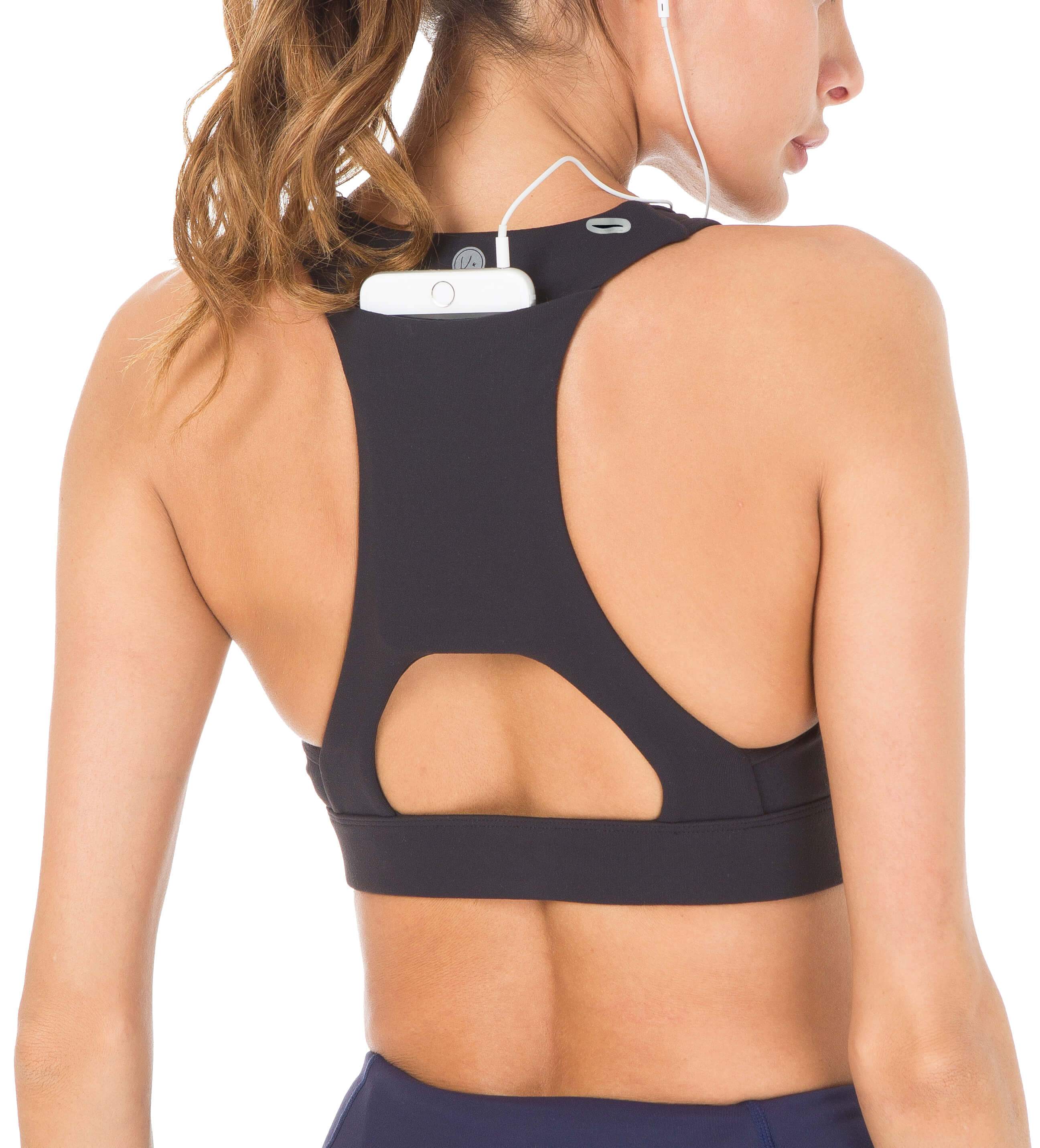 Medium Support Sports Bra 70927 - Comfortable & Breathable Workout Bra for Running, Yoga & Gym - Women's Activewear for High-Impact Exercise