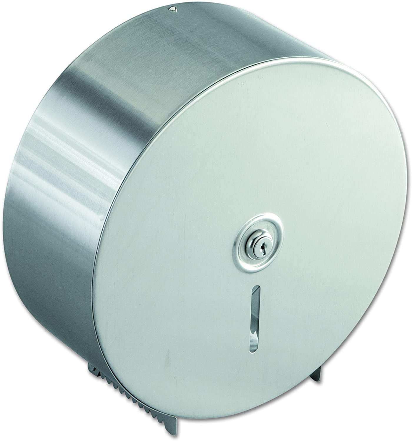 Bobrick 2890 Jumbo Commercial Toilet Paper Dispenser - Heavy Duty Stainless Steel Bathroom Tissue Holder - 10.625