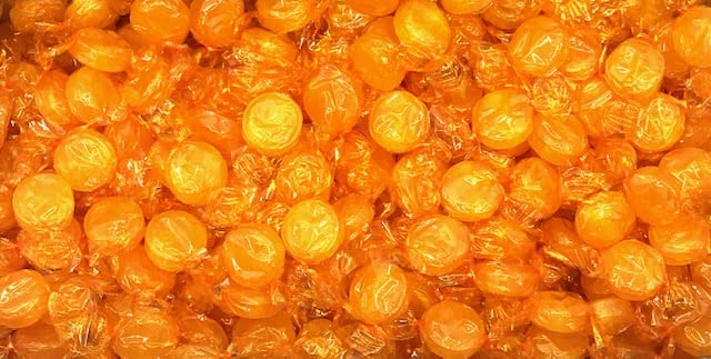 Butterscotch Hard Candy - 5 Pounds Individually Wrapped Old Fashioned Christmas Candy Buttons | Perfect for Stocking Stuffers, Holiday Parties & Gift Baskets