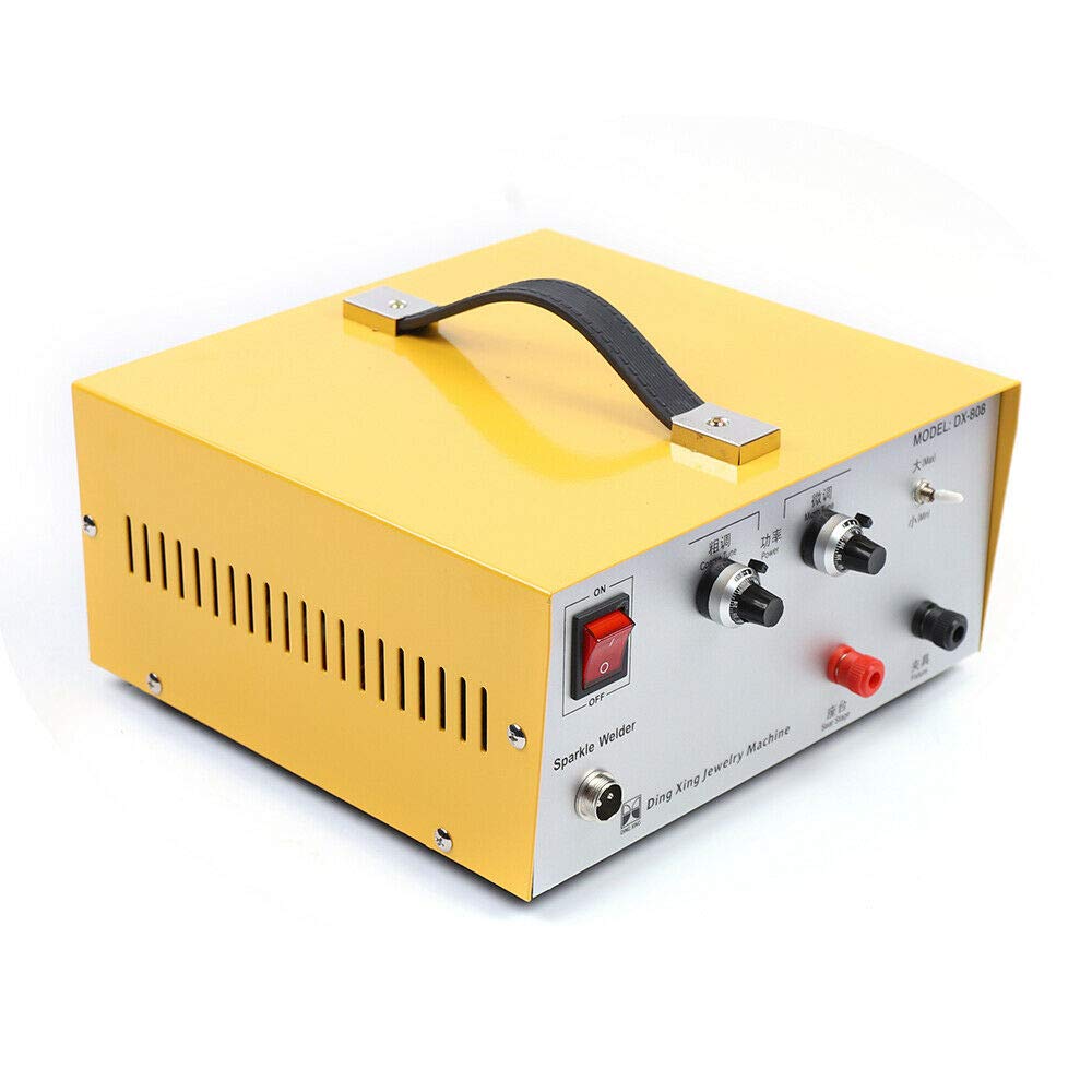 Professional 400W Spot Welder Machine for Jewelry Making - Gold & Silver Necklace, Earring Repair Tool - 110V US Stock - Perfect for DIY Jewelry Crafting and Small Metal Repairs