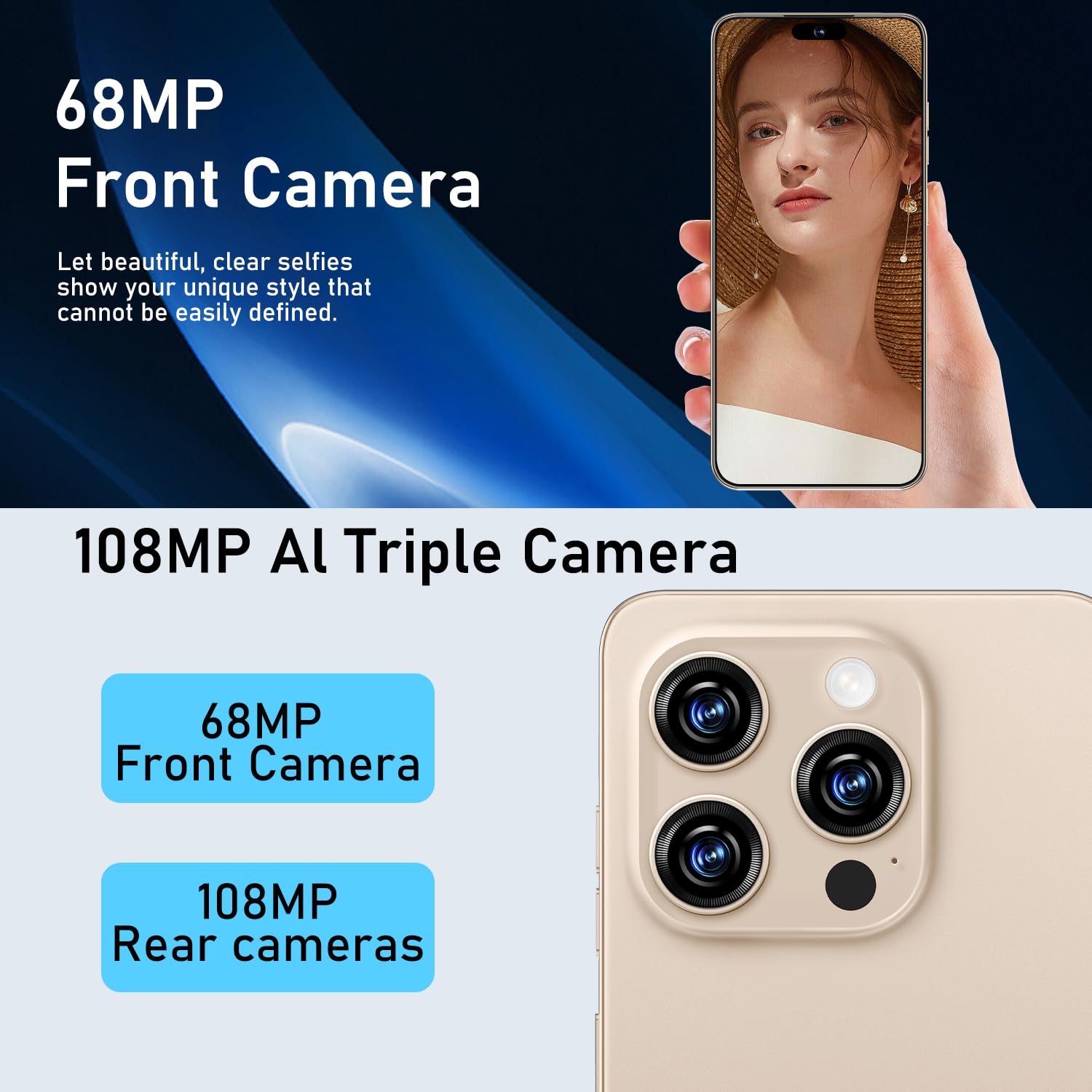 Unlocked I16 ProMax Smartphone 6.99