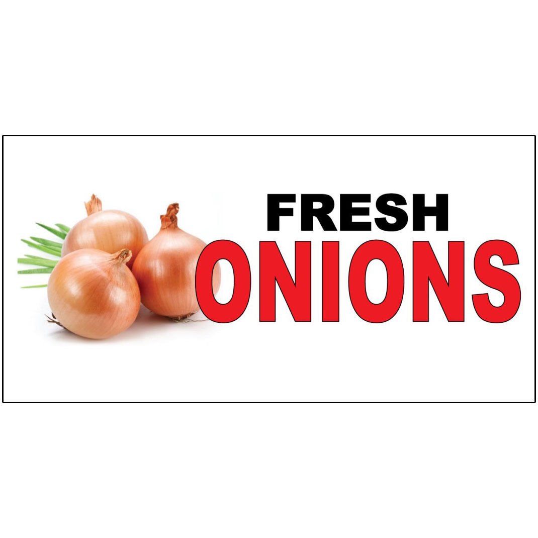 Premium Black & Red Onion Decal Stickers for Restaurants, Food Trucks & Retail Stores - Durable, Easy to Apply Vinyl Stickers for Walls, Windows & Smooth Surfaces - Perfect for Commercial Kitchens, Cafes & Food Businesses