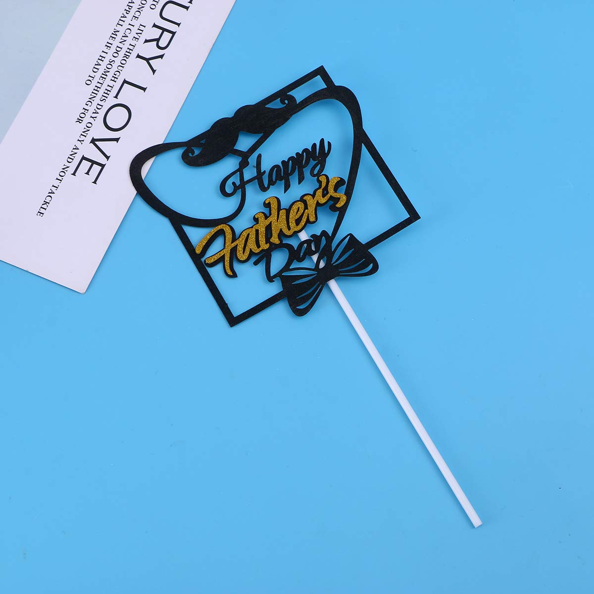10pcs Happy Father's Day Cupcake Toppers - Father's Day Cake Decorations, Birthday Party Supplies for Dad - Perfect for Father's Day Celebrations, Birthday Parties & Family Gatherings