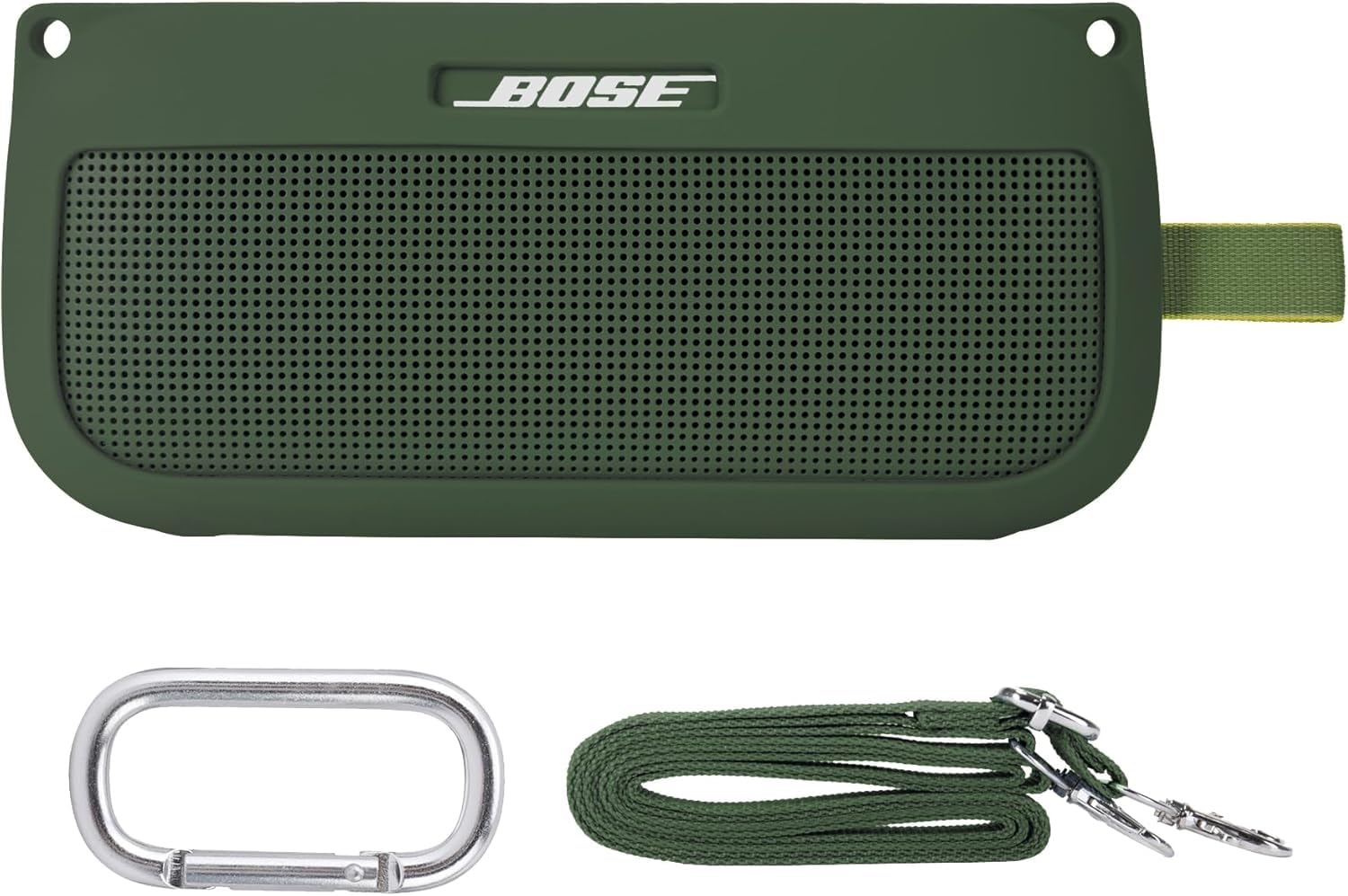 Bose SoundLink Flex Bluetooth Speaker Silicone Protective Case - Soft CO2CREA Cover for Bose SoundLink Flex (Cypress Green) | Waterproof & Shockproof Design for Outdoor, Travel, Beach & Home Use
