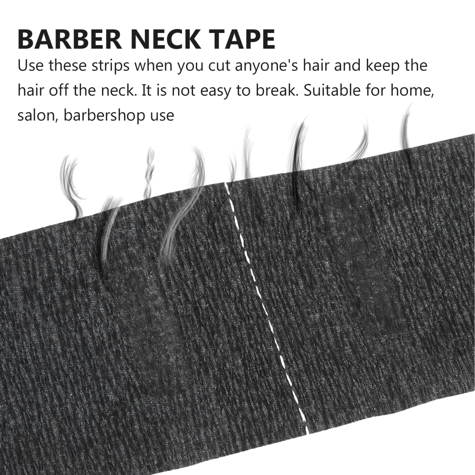 5 Rolls Barber Wrapping Neck Strip Paper - Disposable Hairdressing Neck Protector for Haircuts, Styling & Shaving | Salon, Barber Shop & Home Use