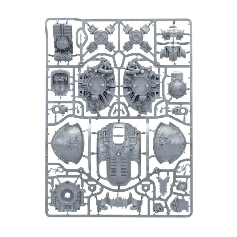 Games Workshop Warhammer 40,000 Chaos Knights Knight Abominant Miniature - Tabletop Wargaming Model for Collectors & Strategy Battles