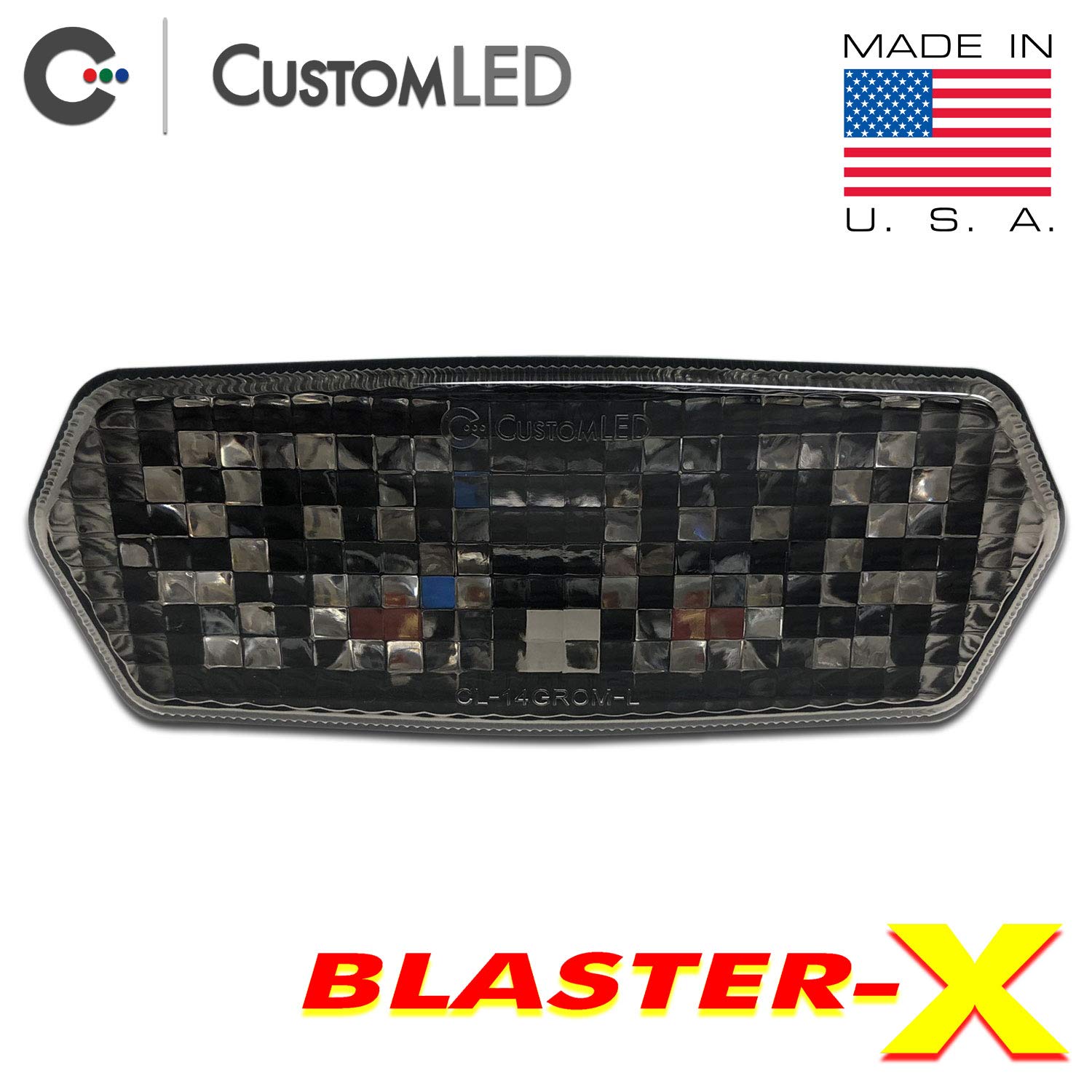 Blaster-X Integrated LED Tail Light for 2019-2025 Honda Monkey - Smoked Lens US Spec | High Visibility Brake Light | Perfect for Night Riding & Custom Motorcycle Builds