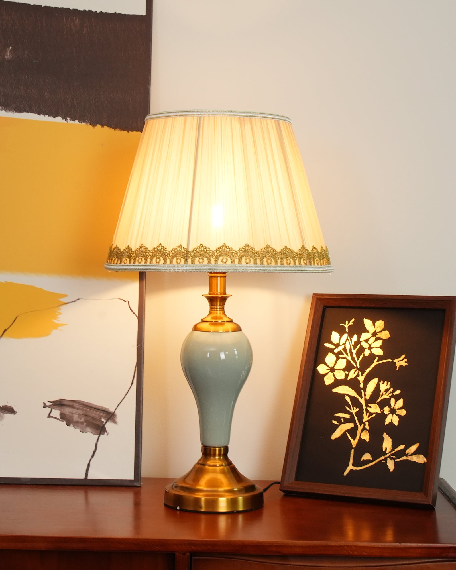 Modern LED Desk Lamp with Adjustable Brightness & Color Temperature - Perfect for Home Office, Study, and Reading