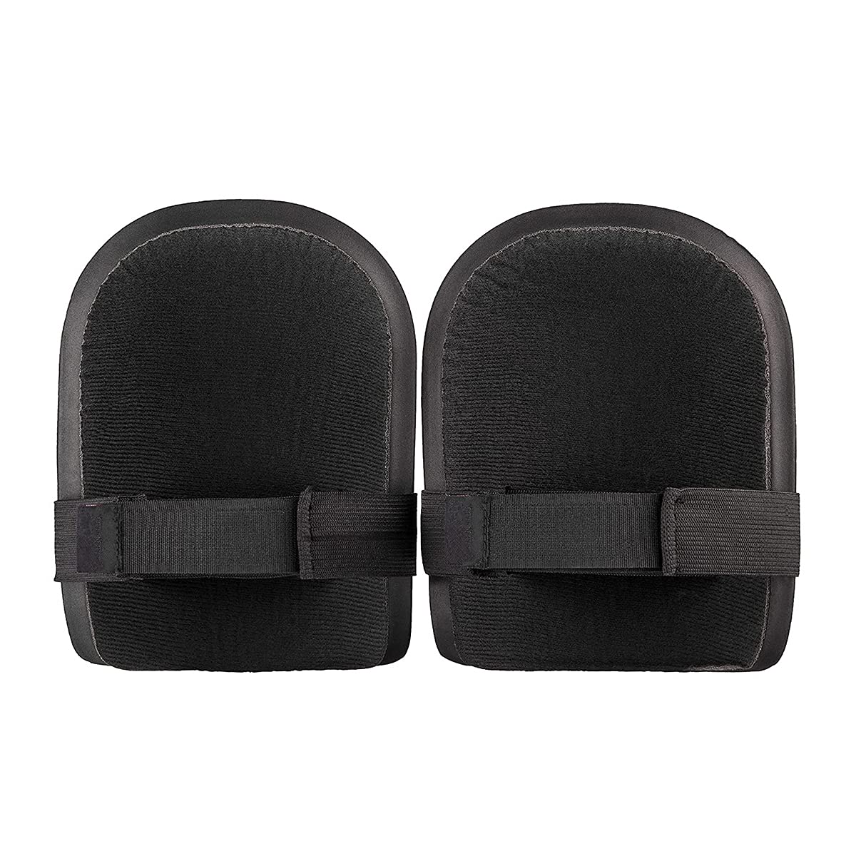 2 Pairs Black Gardening Knee Pads - Lightweight Waterproof Foam Cushion with Soft Inner Liner, Comfortable Knee Protection for Gardening, Landscaping, Flooring & DIY Projects