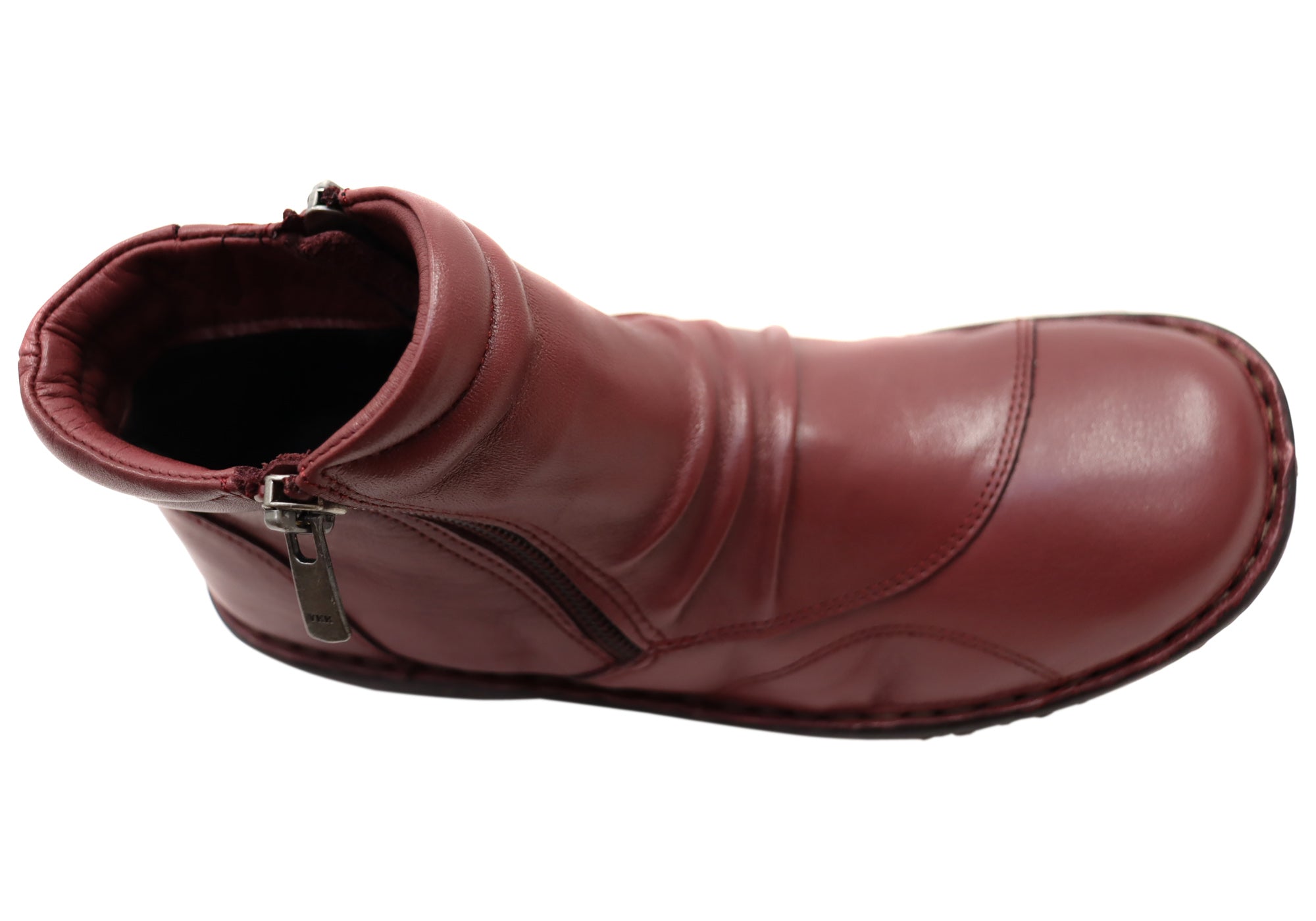 Orizonte Talun Women's European Comfortable Leather Ankle Boots - Stylish & Soft for Walking, Work & Casual Outfits