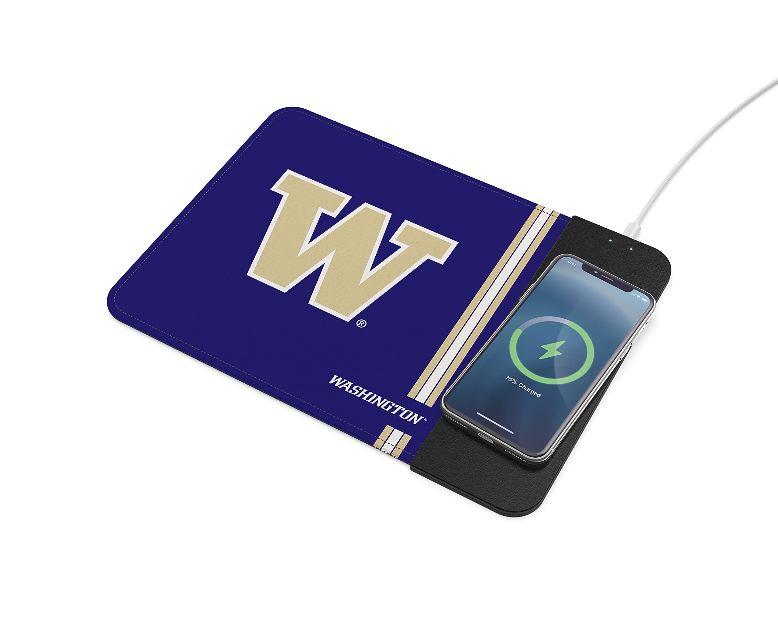 SOAR NCAA Unisex Wireless Charging Mouse Pad with Qi Technology - Perfect for Office, Gaming & Home Workspace Accessories