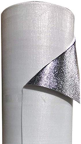 US Energy Reflective Garage Door Insulation Kit - 18' Wide x 8' High White Reflective Foam Panels - Improve Energy Efficiency & Temperature Control for Home Garages