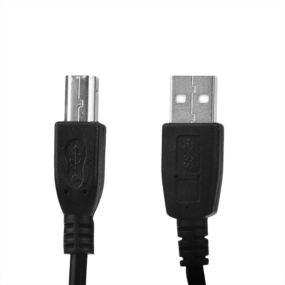 3.3ft USB Printer Cable for HP Envy 4511/5540/5549/5635 - High-Speed Data Transfer & Charging - Perfect for Home Office Printing Setup