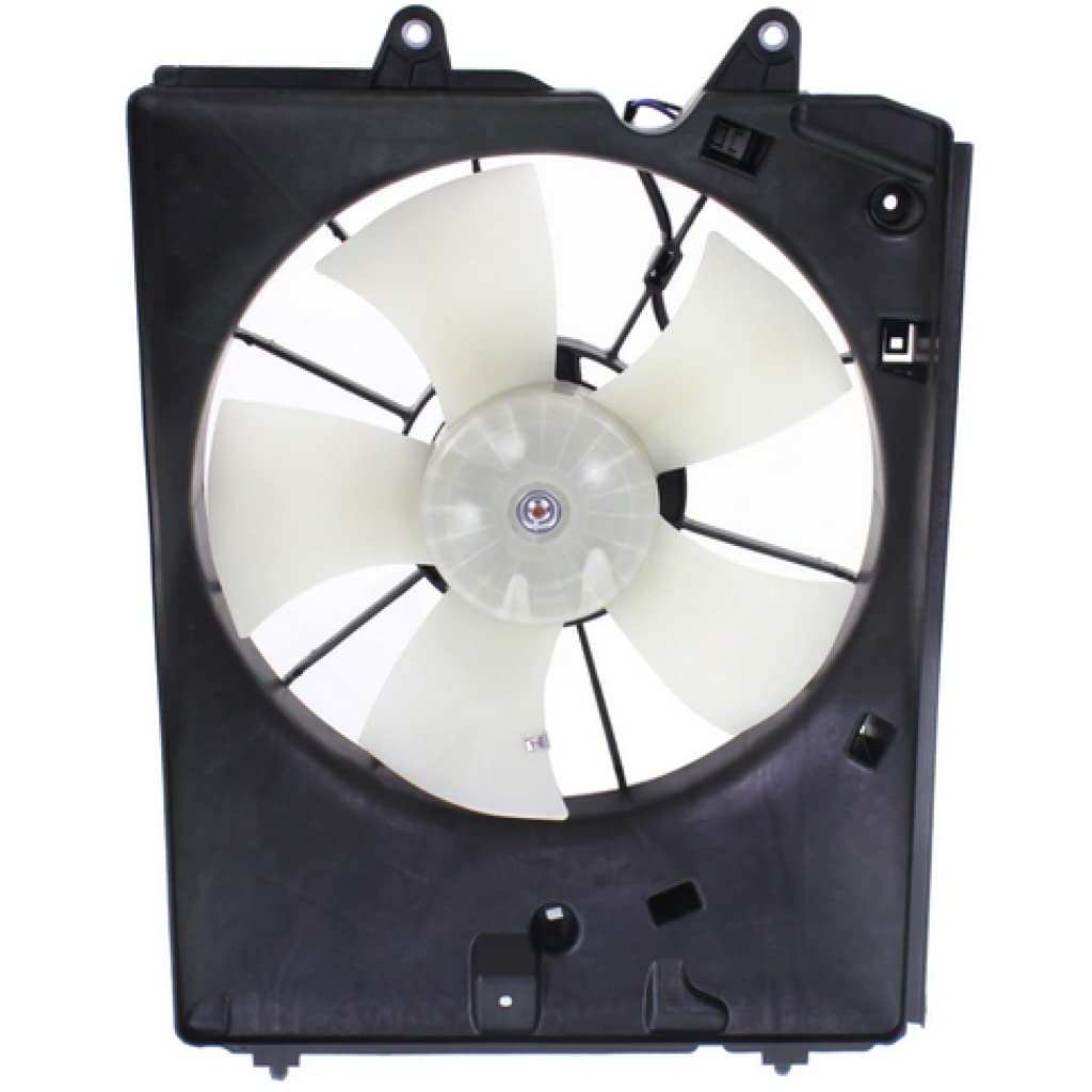 2007-2009 Acura MDX A/C Radiator Fan Assembly - Driver Side Replacement Part #AC3115117, 38616-RYE-A01, 38611-RYE-A01, 38615-RYE-A01 - Perfect for Cooling System Repair & Maintenance