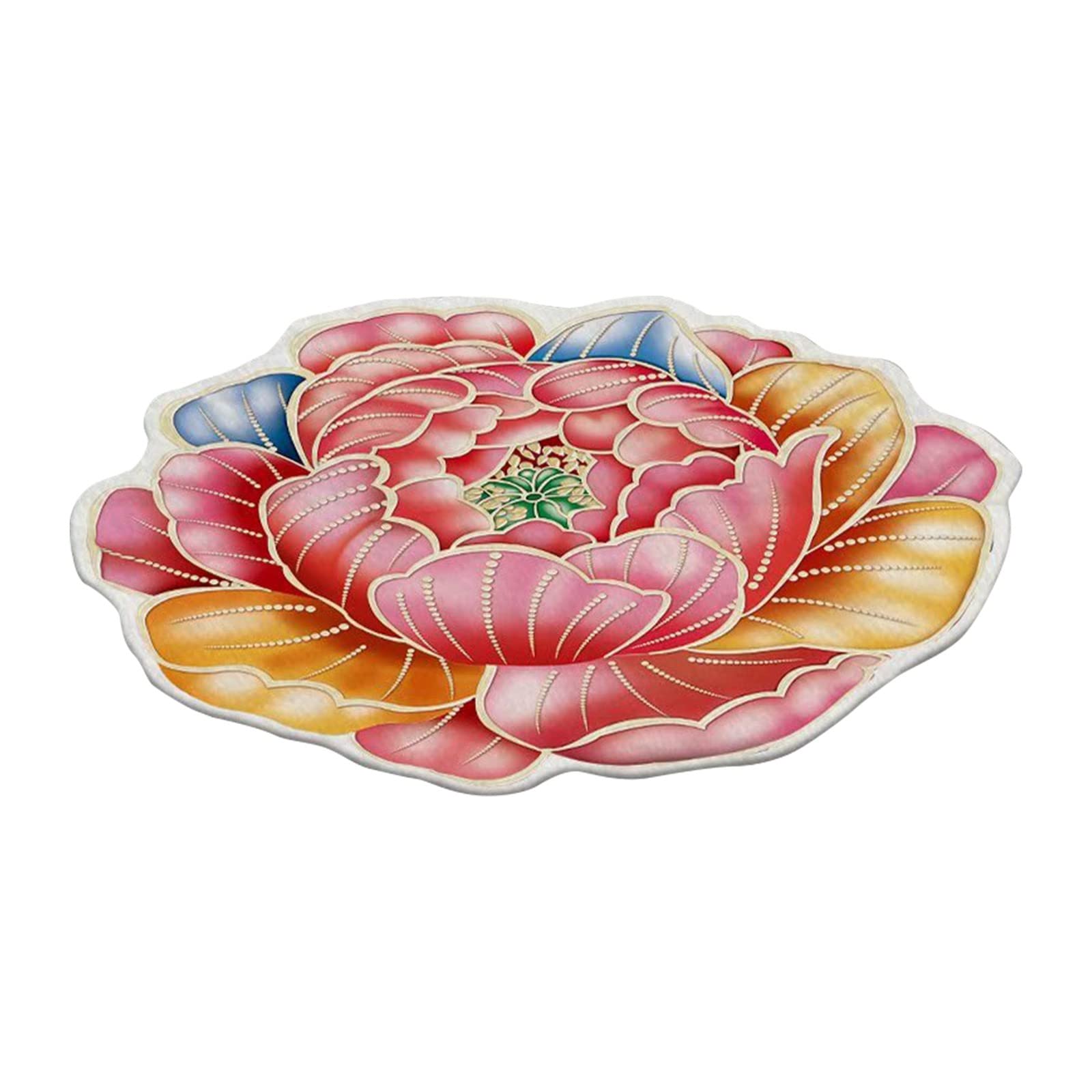 3D Flower Heat Transfer Bedroom Rugs - Non-Slip Floor Mat for Sofa, Living Room & Bedroom Decor | Soft Carpet for Home, Dorm, Nursery & Office Use