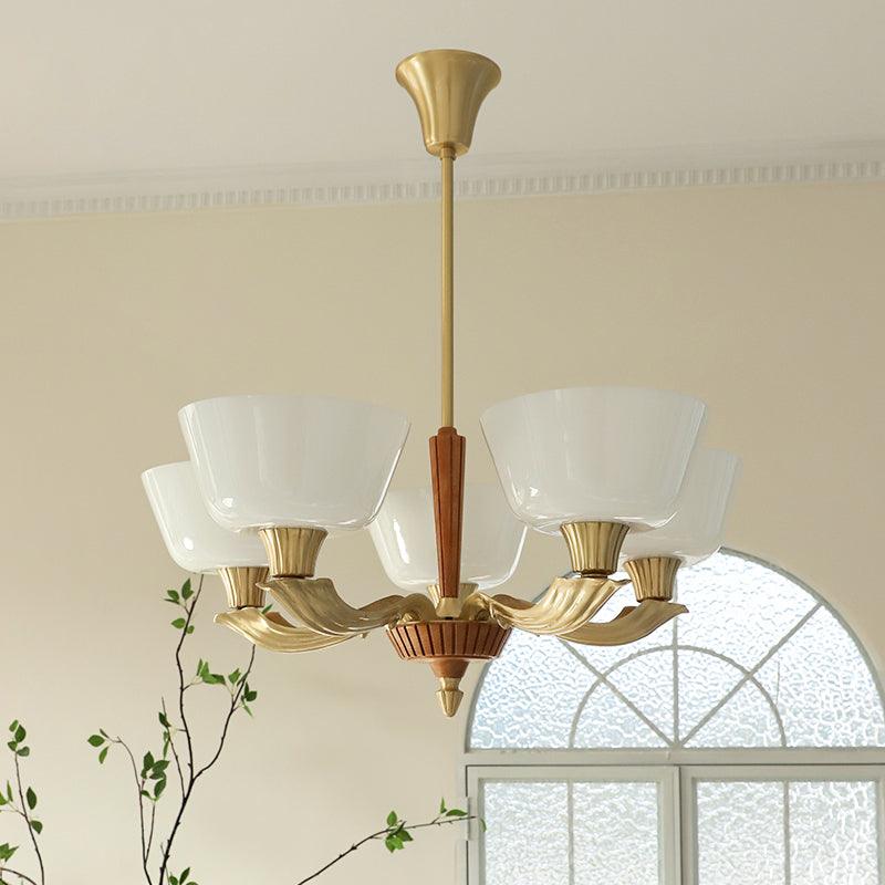 Ascher Chandelier - Modern Crystal Ceiling Light Fixture for Dining Room, Living Room & Bedroom | Elegant Lighting for Home Decor & Interior Design