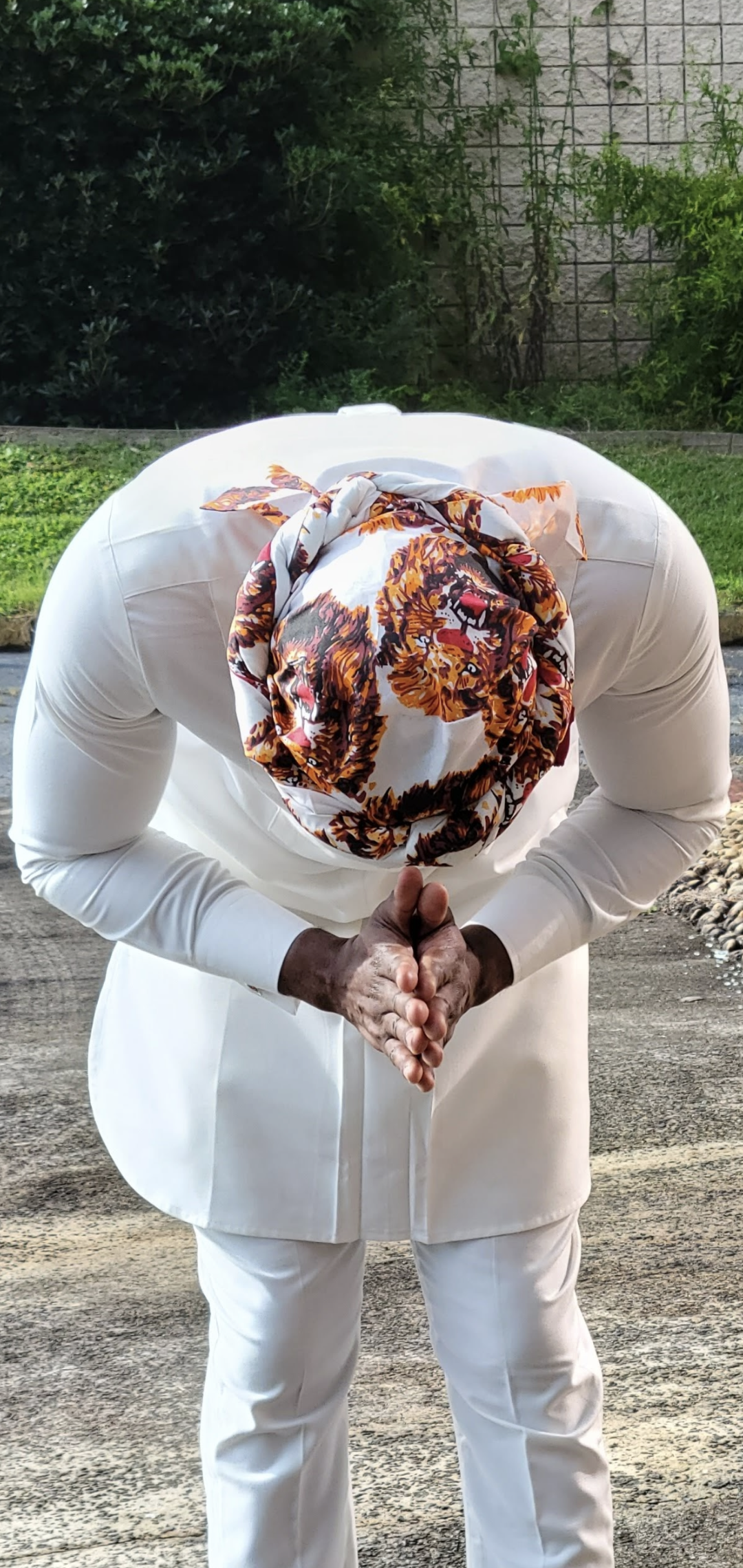 Lion Kingful Udom African Turban Headwrap for Women - Stylish & Versatile Headscarf for Cultural Events, Weddings, and Everyday Fashion