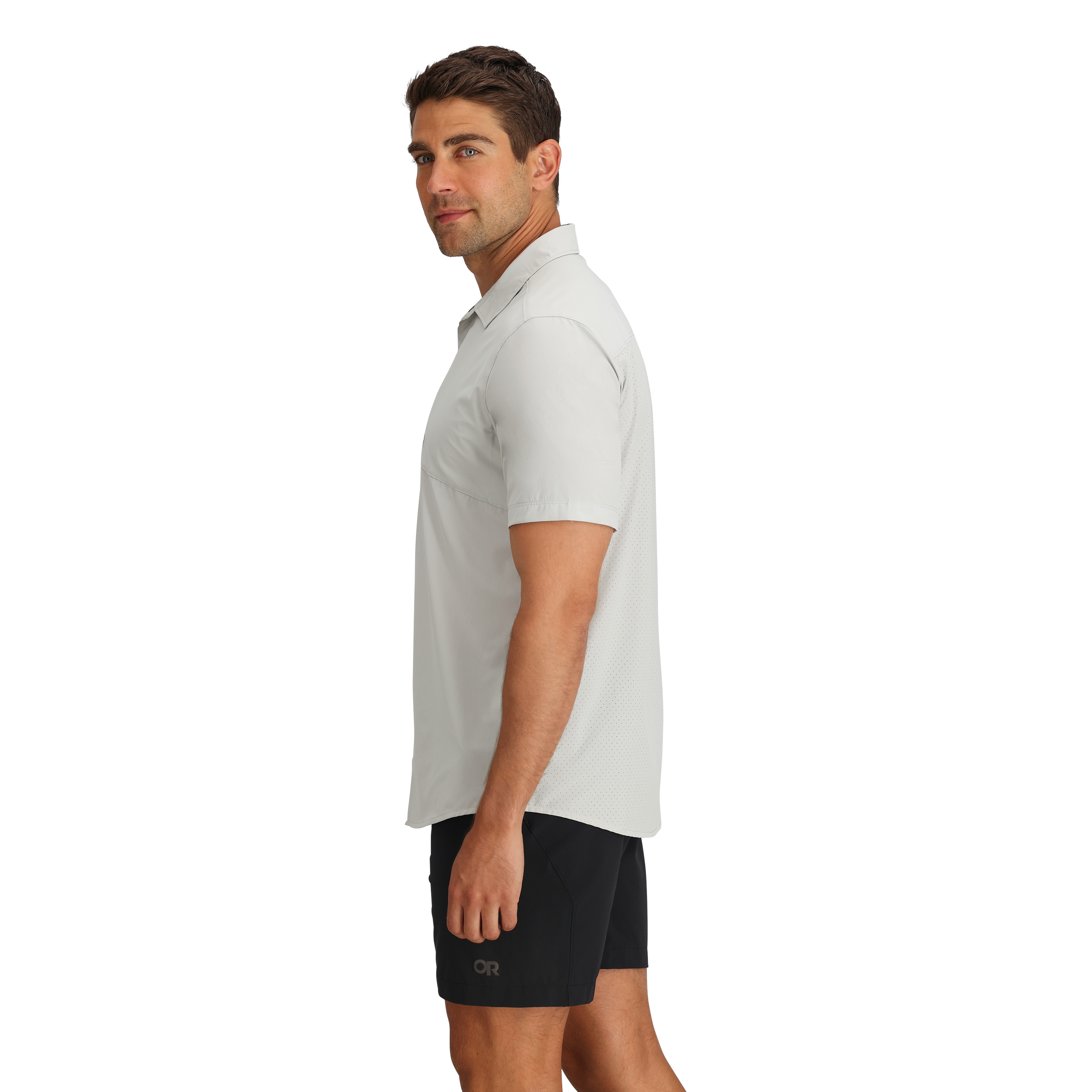Men's Astroman Air Short Sleeve Shirt - Lightweight Breathable Quick-Dry Performance T-Shirt for Running, Gym & Outdoor Activities