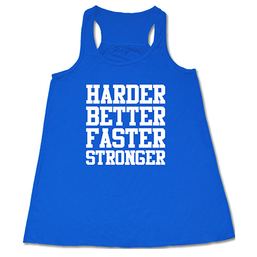 Harder Better Faster Stronger T-Shirt - Trendy Graphic Tee for Men & Women - Gym, Workout, Casual Wear