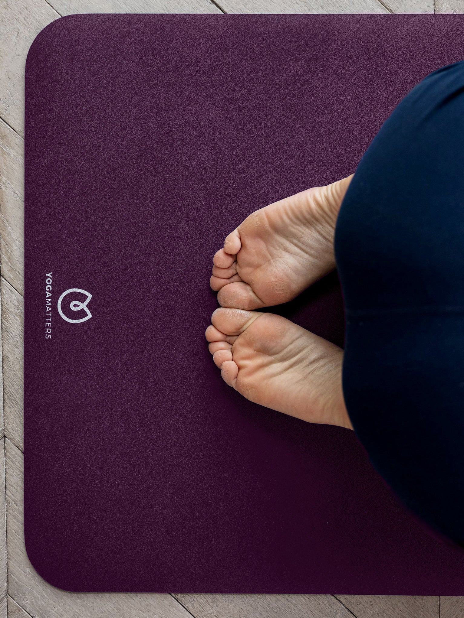 Eco-Friendly Non-Slip Yoga Mat for Home & Studio Workouts - Sustainable Cork Material for Hot Yoga, Pilates & Meditation | Yogamatters