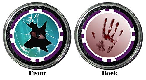 Scary Monster Eye Card Guard - Poker Chip & Card Protector for Texas Holdem - Perfect for Casino Nights & Home Poker Games