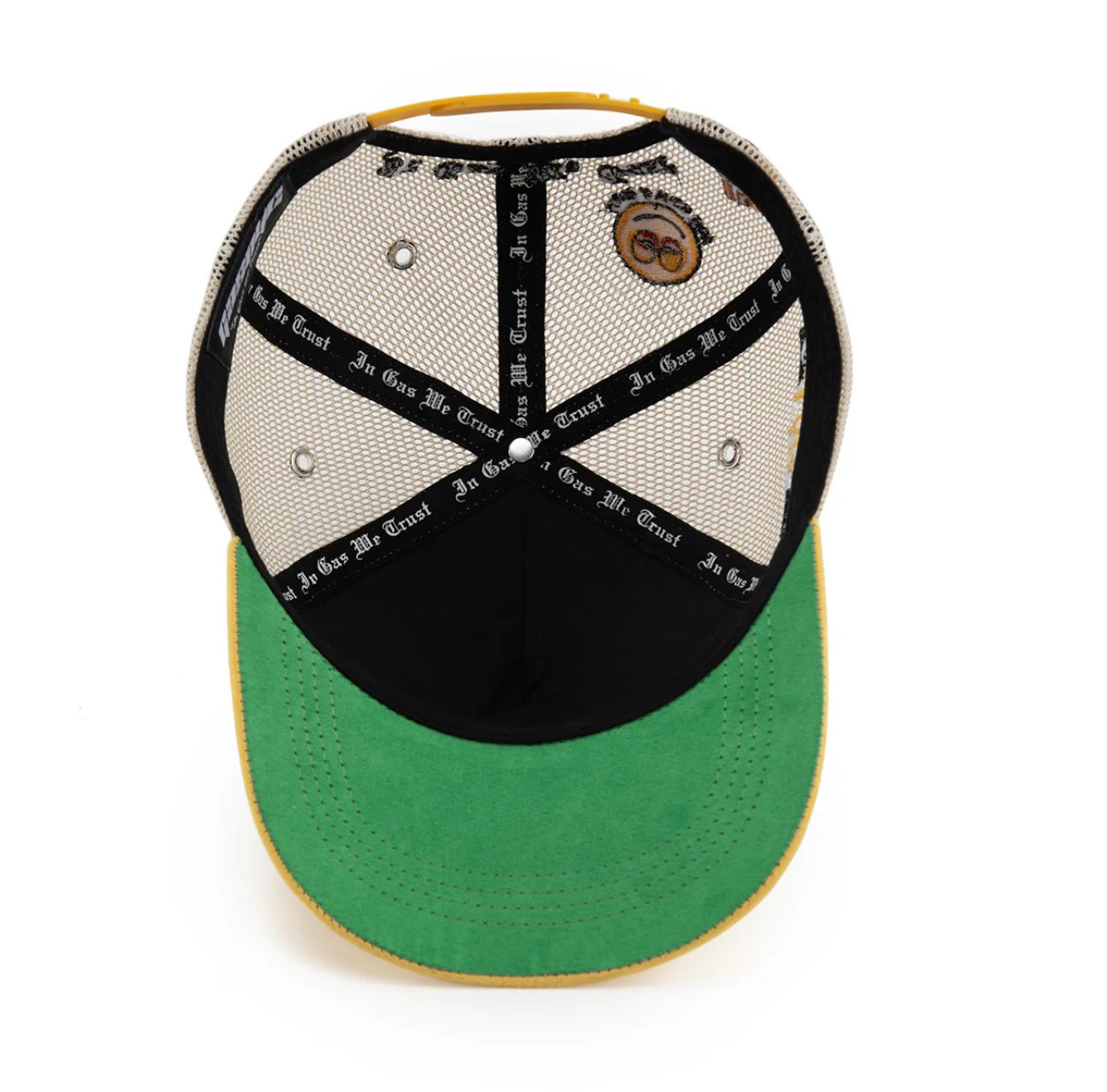 HBCU Gas Trucker Hat - Yellow (YLW) | Stylish & Comfortable Baseball Cap for College Fans, Alumni & Supporters - Perfect for Game Day, Tailgating & Everyday Wear