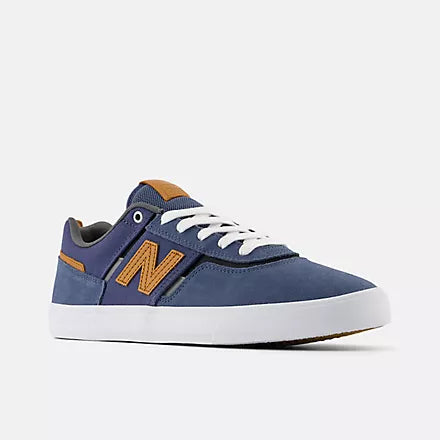New Balance Numeric Jamie Foy 306 Skateboarding Shoes for Men - Indigo/Tan Colorway - Durable & Comfortable for Street Skating & Casual Wear