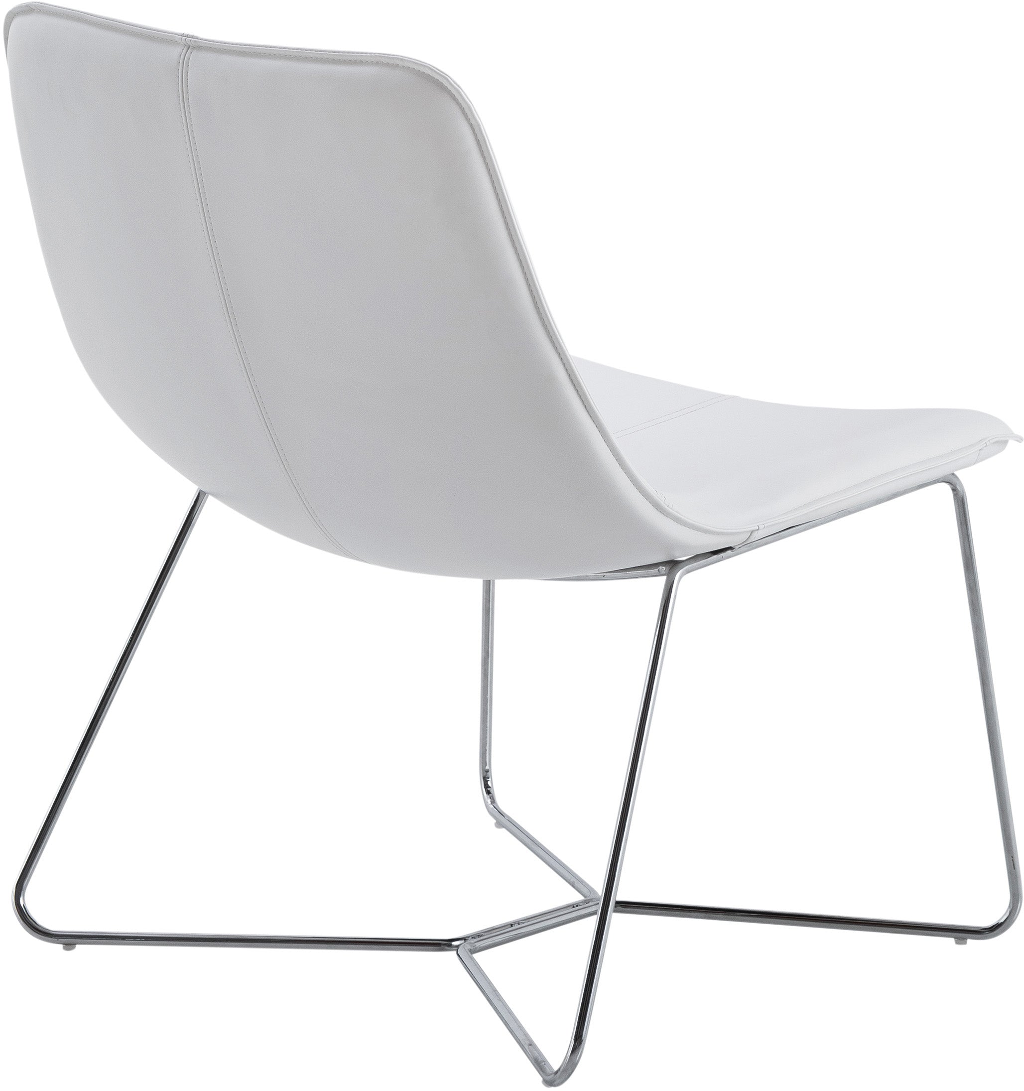 Office Star Grayson Accent Chair - Modern Home Office Chair with Padded Seat & Metal Base - Perfect for Home Office, Living Room & Reading Nook