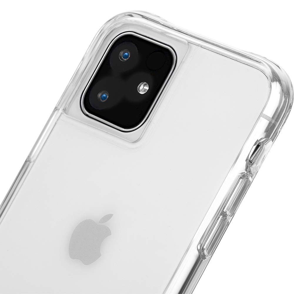 Case-Mate Tough Clear iPhone 11 Case with Tempered Glass Screen Protector - 6.1 Inch Protective Cover for iPhone 11 (2019) - Shockproof, Scratch Resistant - Perfect for Everyday Use, Travel & Outdoor Activities