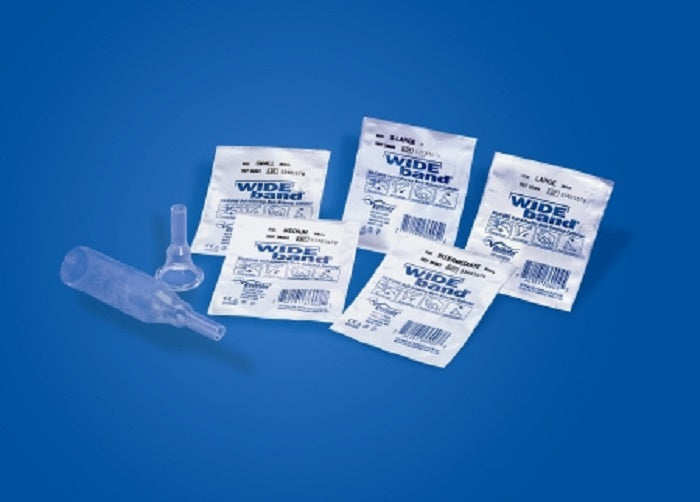 Bard WideBand Self-Adhering Male External Catheter - Medium Size 29mm (1 Count) | Secure & Comfortable Urinary Incontinence Solution for Active Men | Ideal for Travel, Work & Daily Use