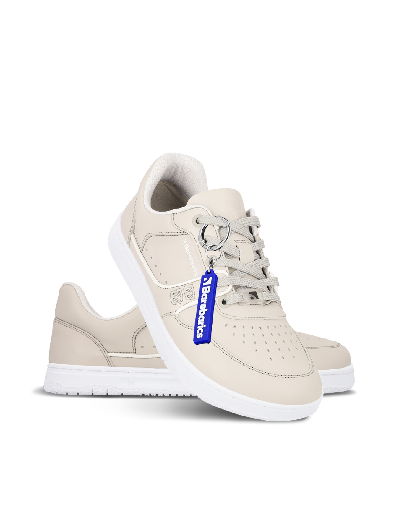 Barefoot Sneakers Barebarics Arise - Cream White Minimalist Shoes for Men & Women | Perfect for Running, Walking & Gym Workouts