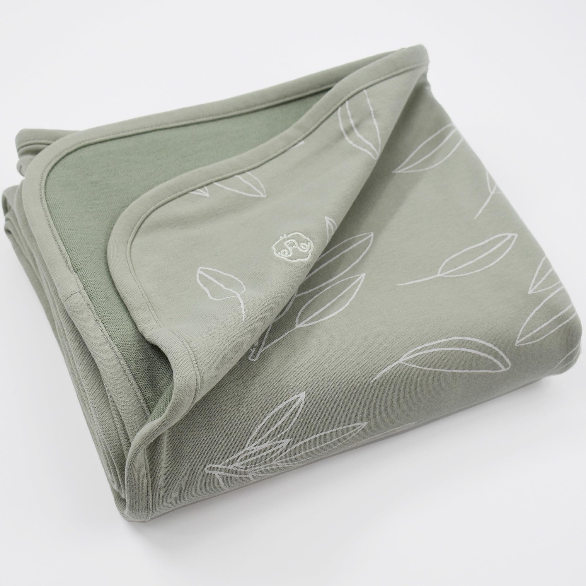 Woolino 4 Season Toddler Blanket - Soft Merino Wool & Organic Cotton Baby Blanket for Boys & Girls - 52.5