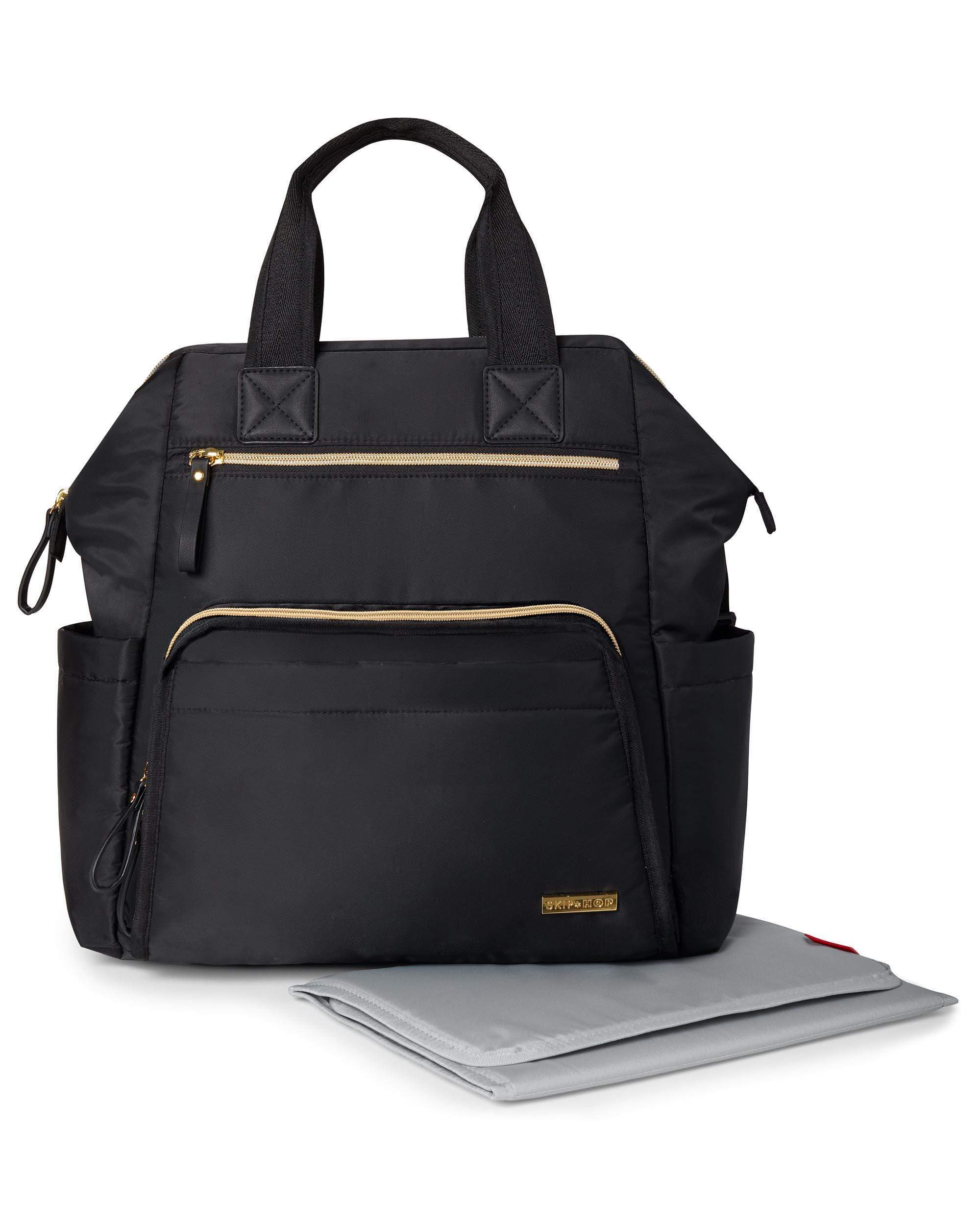 Skip Hop Mainframe Wide Open Changing Backpack - Stylish & Functional Diaper Bag for Parents - Perfect for Travel, Daycare & On-the-Go Baby Essentials