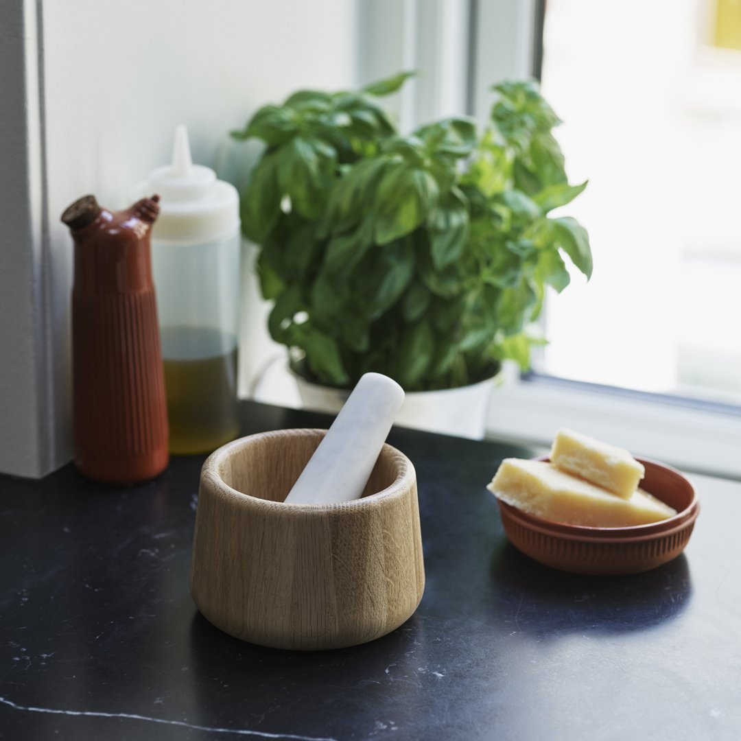 Premium Handcrafted Mortar and Pestle Set for Grinding Spices, Herbs, and Pesto - Set of 4 - Perfect for Cooking, Baking, and Herbal Remedies