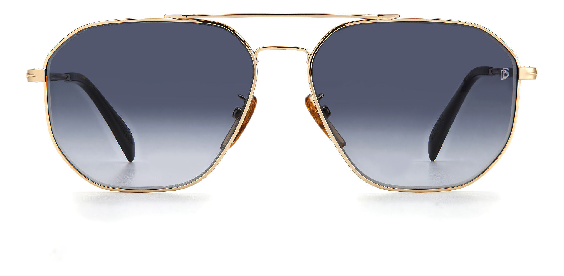 David Beckham DB1041/S Men's Sunglasses - Polarized UV Protection Aviator Style for Outdoor Sports & Driving