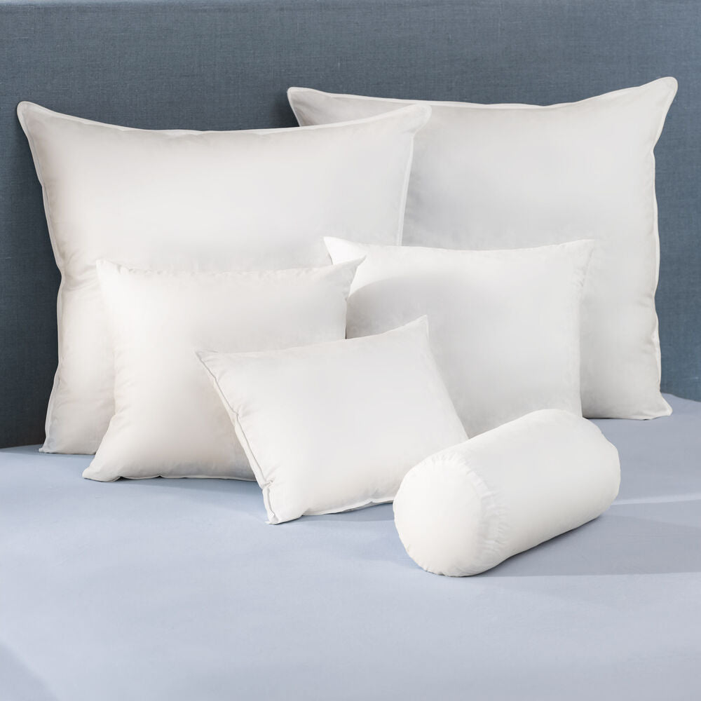 Premium Homespun Pillow Insert - Soft Polyester Filling for Couch, Bed & Sofa Decor - Cozy Home & Living Room Accessories