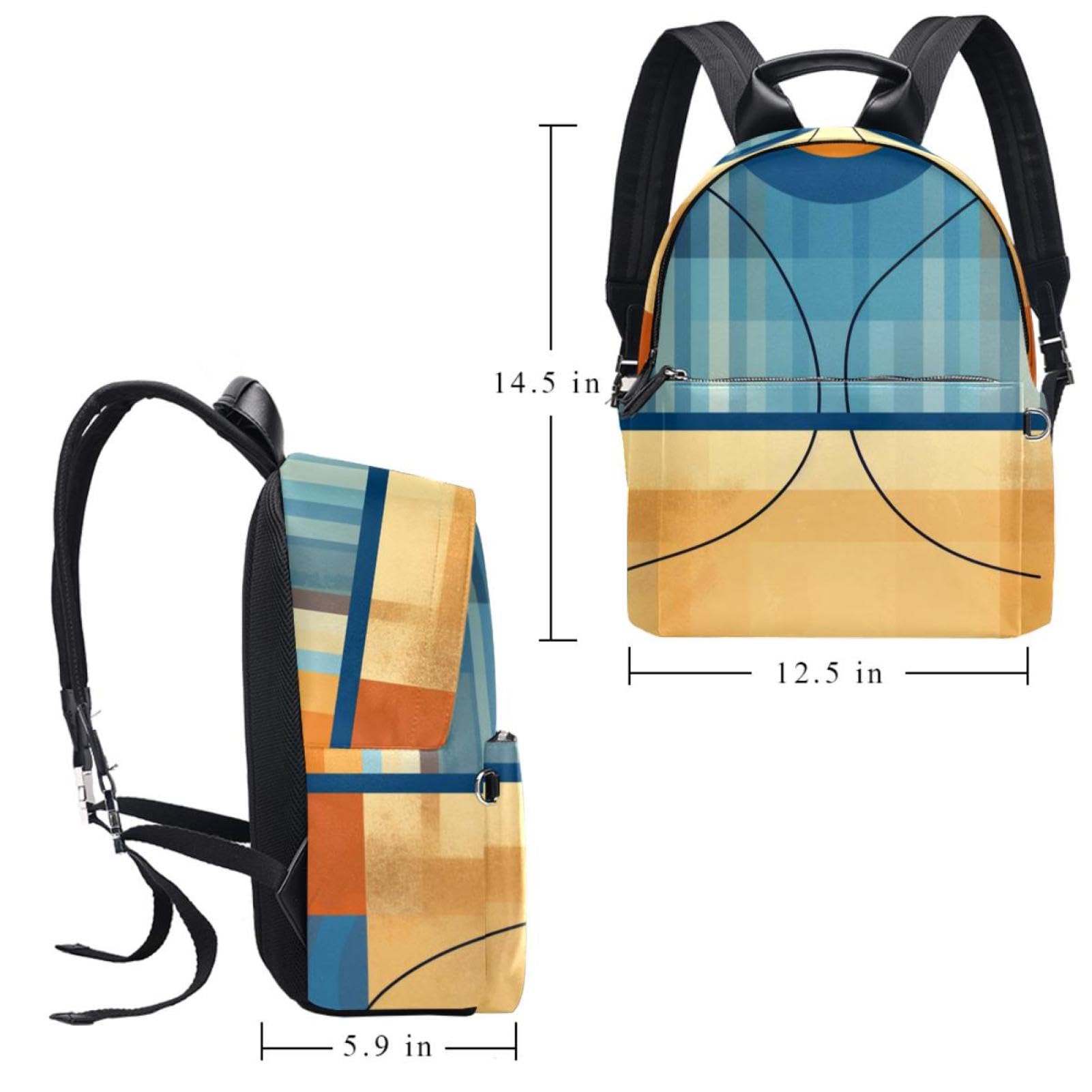 Best Travel Backpack for Men & Women - Lightweight Durable Sports Backpack for Basketball Games, Gym, Hiking & Outdoor Adventures