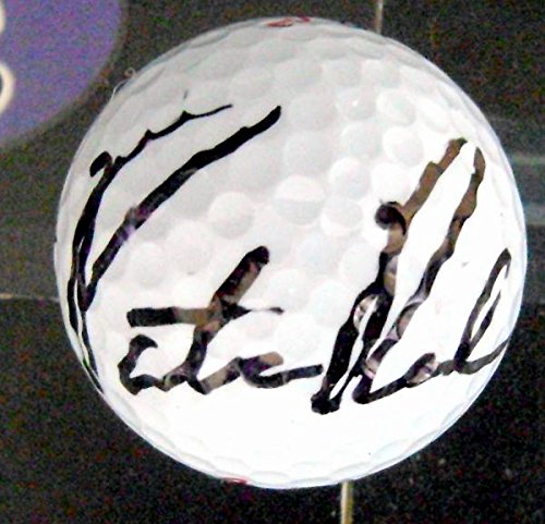 Patrick Reed Autographed Golf Ball with Display Cube - Limited Edition Collectible for Golf Fans - Perfect for Memorabilia Displays, Man Cave Decor, and Sports Gifts