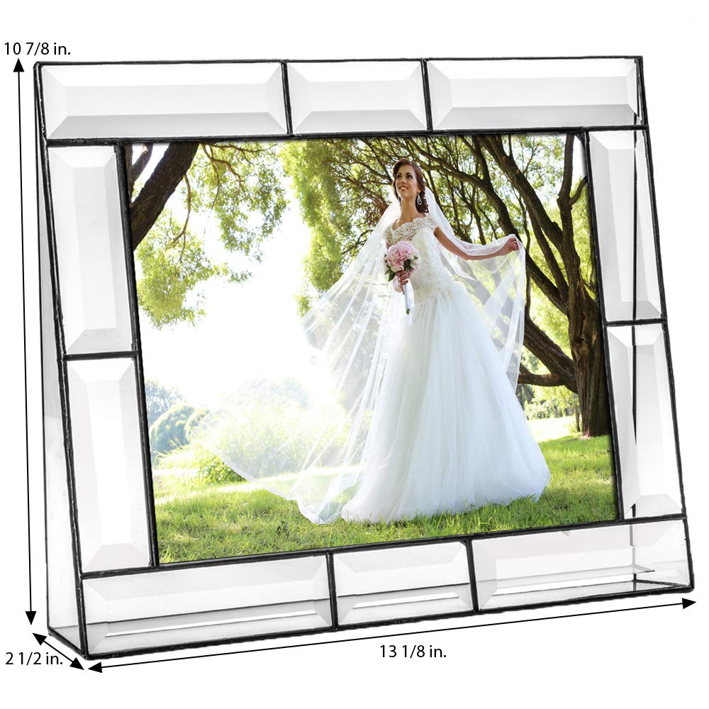 8x10 Clear Glass Picture Frame - Home & Office Décor for Photos